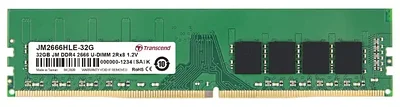 Память оперативная DDR4 Desktop Transcend JM2666HLE-32G