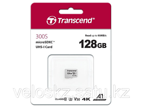 Transcend Карта памяти MicroSD 128GB Transcend TS128GUSD300S, фото 2