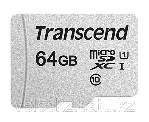 Transcend Карта памяти MicroSD 64GB Transcend TS64GUSD300S, фото 2