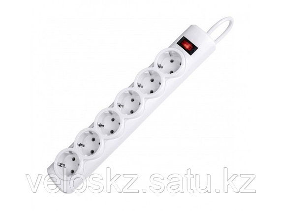 Defender Сетевой фильтр Defender DFS 155 - 5,0 М, 6 розеток, белый, фото 2