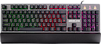 Defender Клавиатура проводная Defender Annihilator GK-013 RU,RGB подсветка