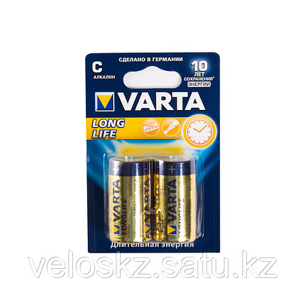 Батарейки VARTA LR14/ C  Longlife Baby 2шт, фото 2