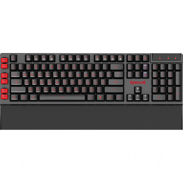Redragon Клавиатура проводная Redragon Yaksa  (Черный), USB, ENG/RU, 7 цветов подсветки