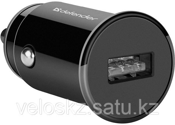Адаптер питания Defender UCA-12 черный, 1xUSB, 5V/1А, фото 2