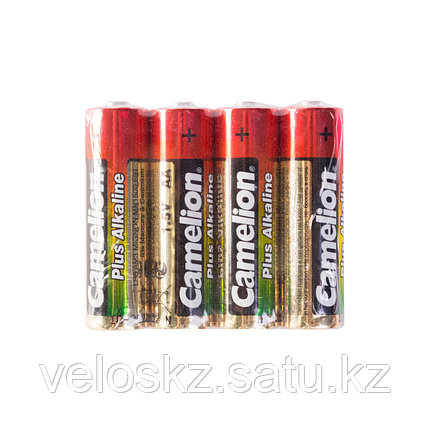 Camelion Батарейки CAMELION, АА LR6-SP4, Plus Alkaline, 1.5V, 2700 mAh, 4 шт. в плёнке, фото 2