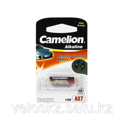 Батарейка CAMELION A27-BP1, 12V, 16 mAh, 1 шт., фото 2
