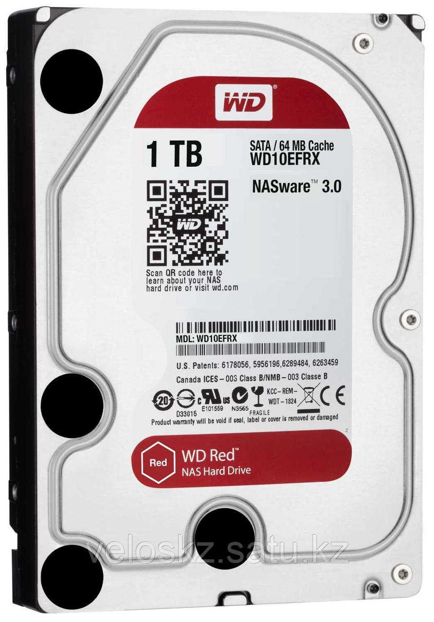 Western Digital (WD) Жесткий диск HDD 1000 Gb WD Red WD10EFRX 64MB 5400RPM