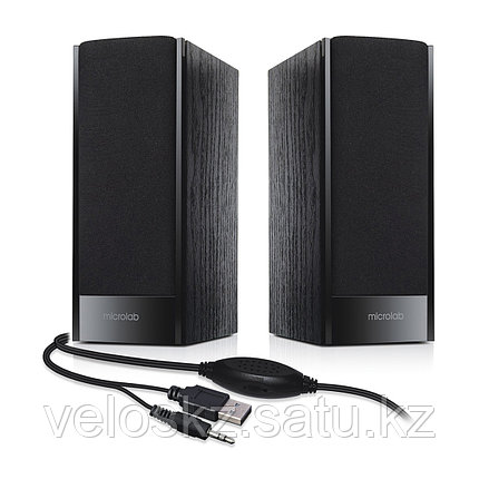 Microlab Колонки проводные 2.0 Microlab B56(USB) Чёрный, фото 2