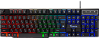 Клавиатура проводная Defender Gorda GK-210L, ENG/RUS, USB, RGB подсветка