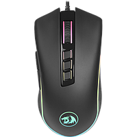 Redragon Мышь проводная Redragon Cobra (черный) USB, 9 кнопок, 100-10000 dpi