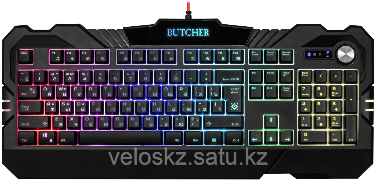 Клавиатура проводная Defender Butcher GK-193DL ENG/RUS