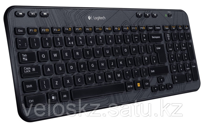 Клавиатура беспроводная Logitech K360 черный 920-003095, фото 2