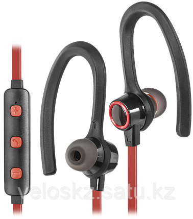 Defender Наушники беспроводные Defender OutFit B720 черный+красный, Bluetooth, фото 2