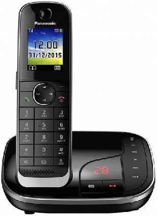 Panasonic Телефон беспроводной Panasonic KX-TGJ320RUB Черно-серый, фото 2