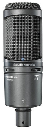 Микрофон Audio-Technica AT2020USB+ черный, фото 2