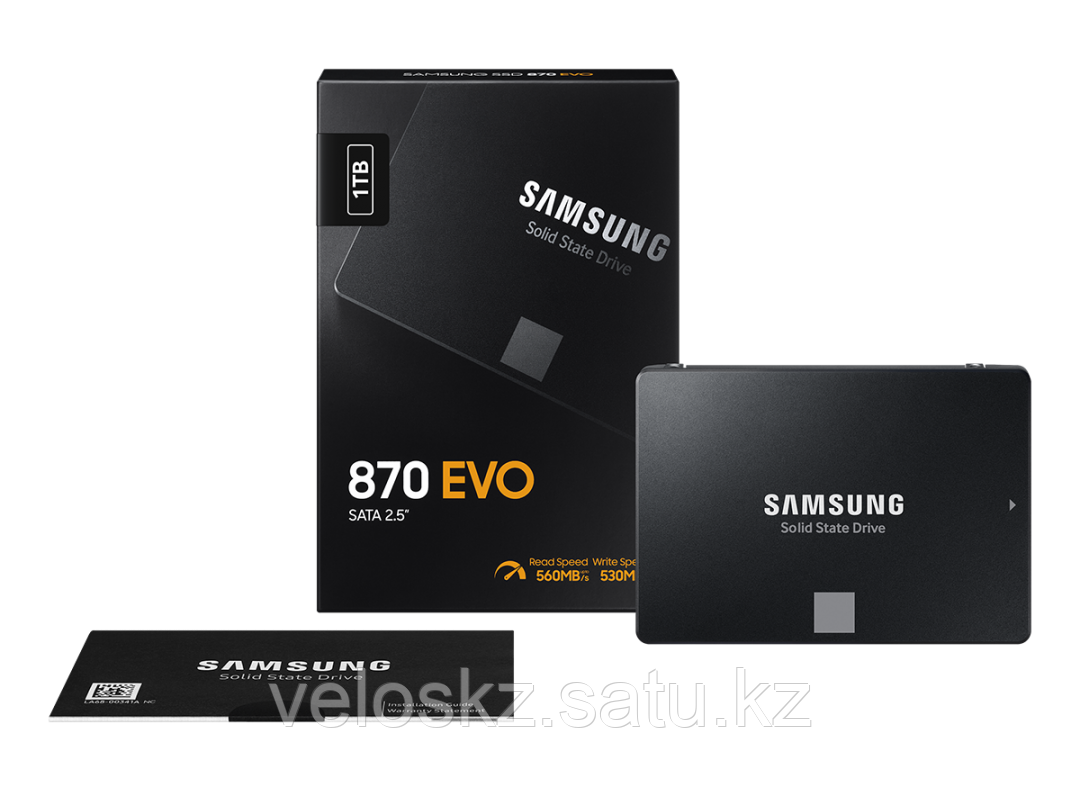Samsung Жесткий диск SSD 1TB Samsung 870 EVO MZ-77E1T0BW 2.5
