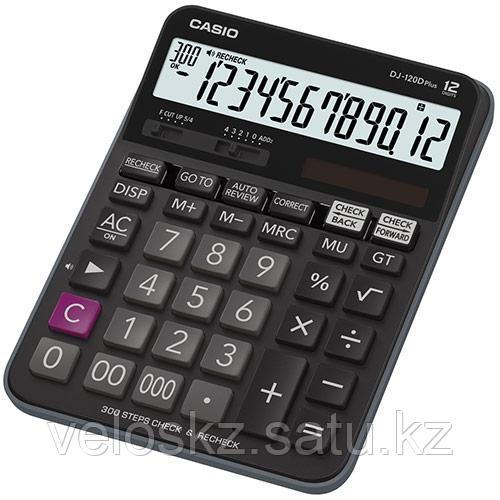 Калькулятор CASIO DJ-120DPLUS-W-EP настольный