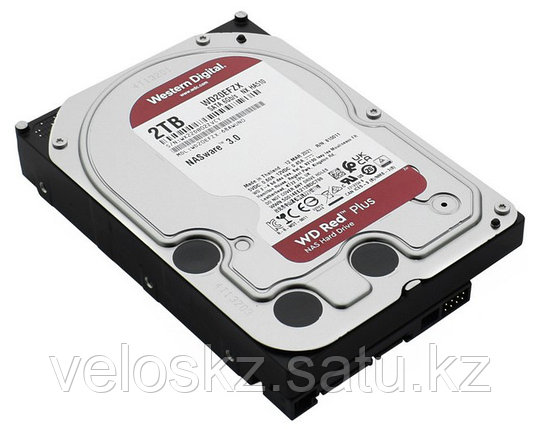 Western Digital (WD) Жесткий диск HDD 2000 Gb WD Red WD20EFZX 128MB 5400RPM, фото 2