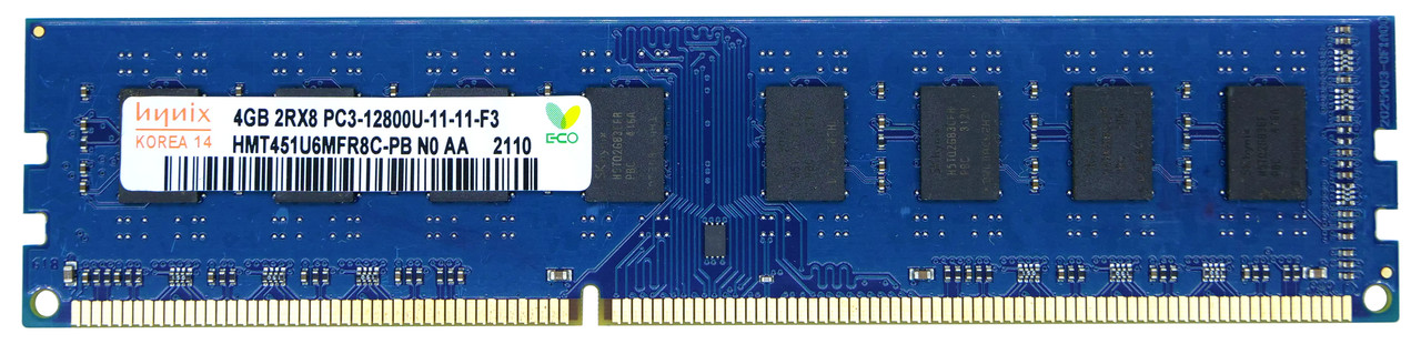 Оперативная память DIMM SK Hynix PC3-12800 DDR3 4GB 1600MHz
