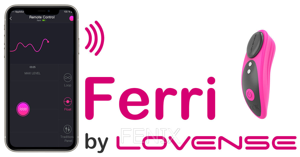 Lovense Ferri, клиторальный вибратор для трусиков, Оригинал