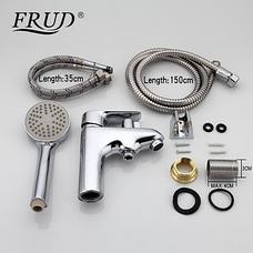 Frud R12105 Смеситель для раковины с лейкой хром, фото 3