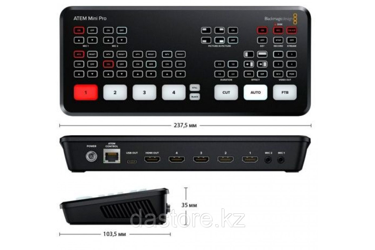 Blackmagic Design ATEM Mini Pro - фото 1 - id-p93073470