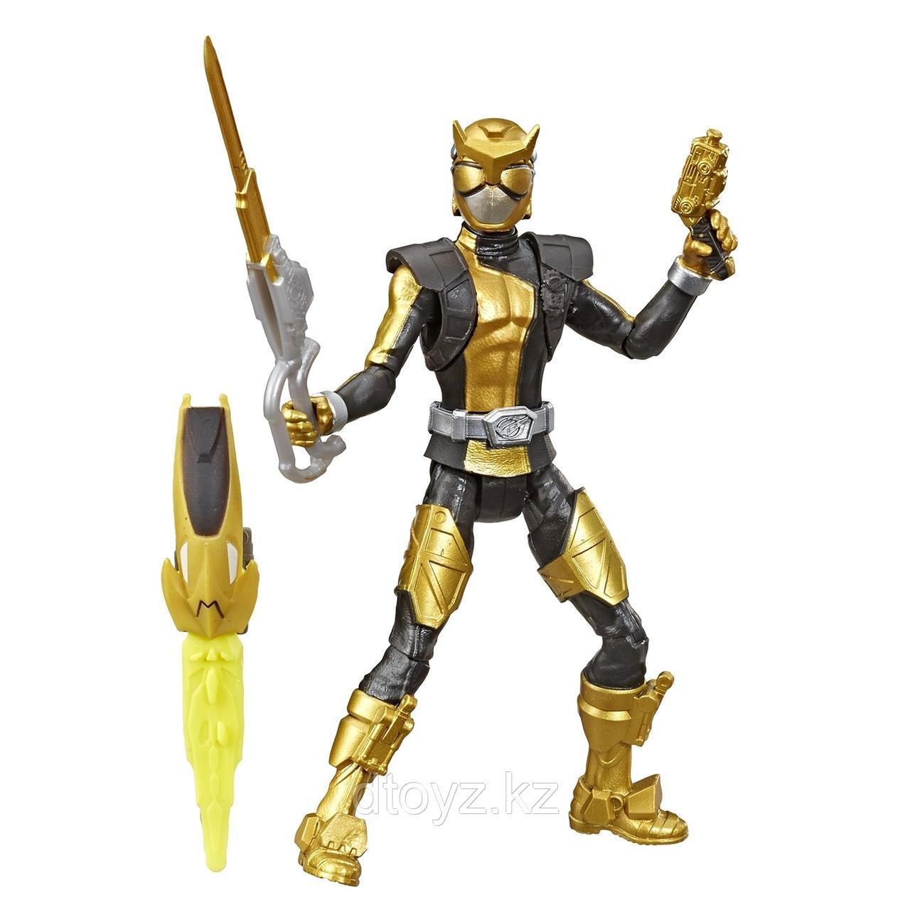 Hasbro Power Rangers Золотой Рейнджер с боевым ключом E6030 - фото 2 - id-p93073520