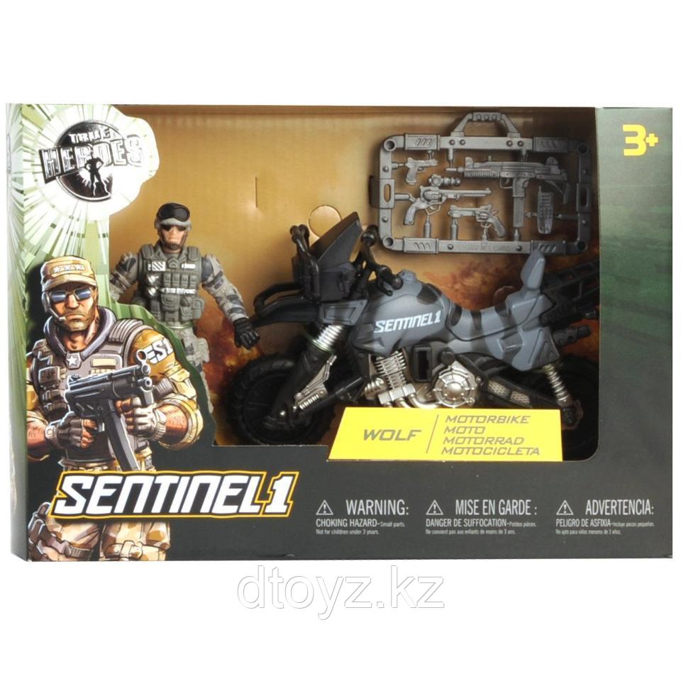 Sentinel 1 True Heroes Soldier Wolf & Motobike