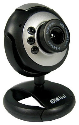 Веб-камера Global A-9 черная