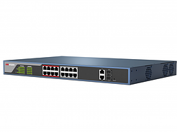 Hikvision DS-3E0318P-E(B) PoE коммутатор