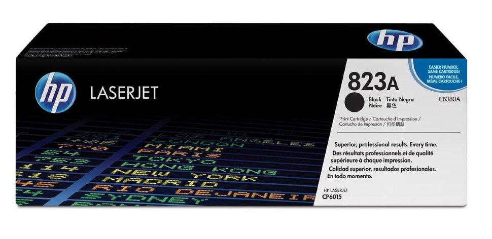 Картридж HP CB380A (823A) Black для LaserJet CP6015