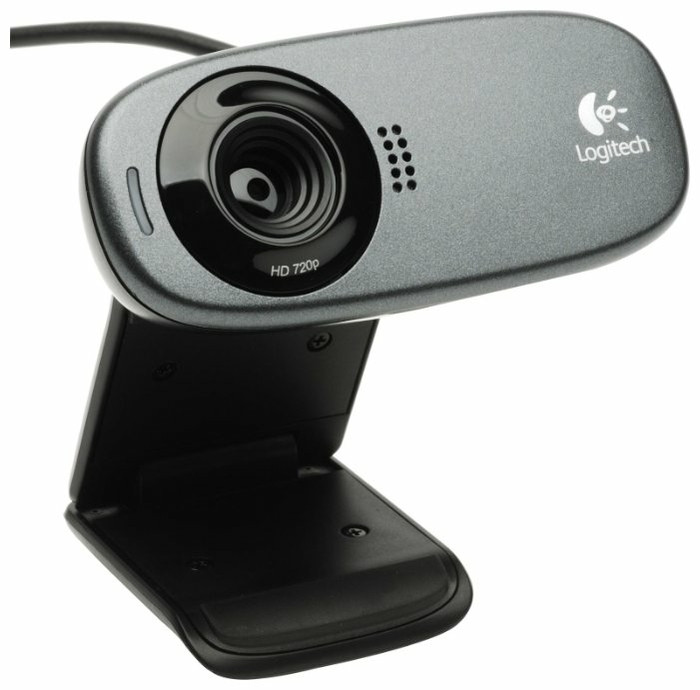 Web-камера Logitech HD Webcam C310, серый - фото 2 - id-p93084107