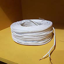 Акустический кабель 2х0,75 белый