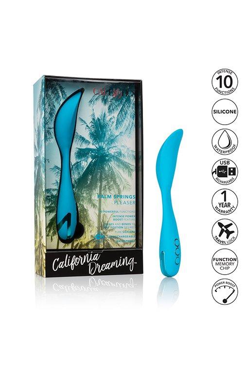 Оригинальный вибромасссажер Palm Springs Pleaser с функцией «Power Boost»