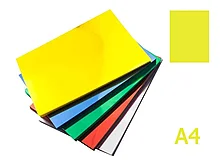 Обложка для переплета iBind, А4 пластиковая, 150 мкм, прозрачно-желтая