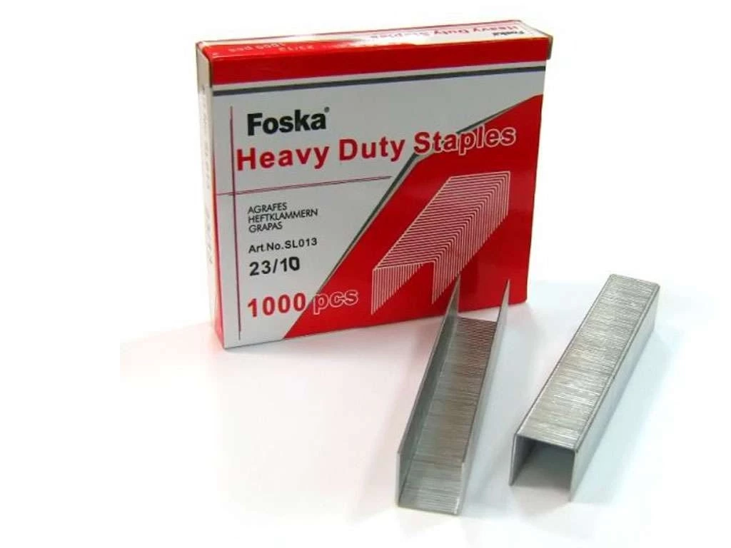 Скобы Foska для степлера e2849623/10, 1000 шт/кор