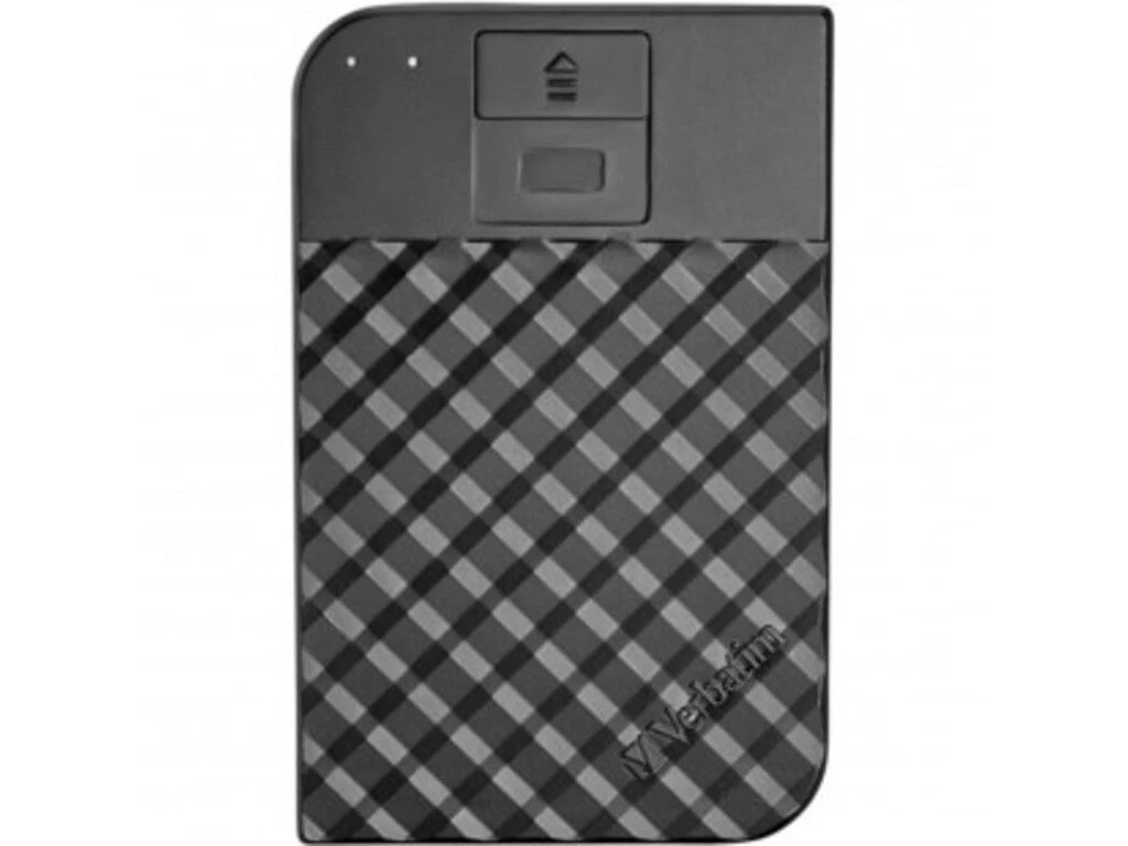 Внешний жесткий диск Verbatim 53650 1TB 2.5", чёрный