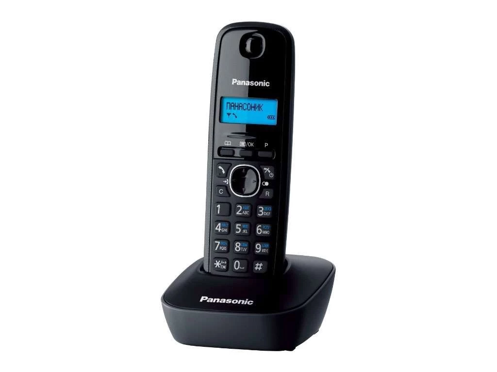 Радиотелефон Panasonic KX-TG1611 черный