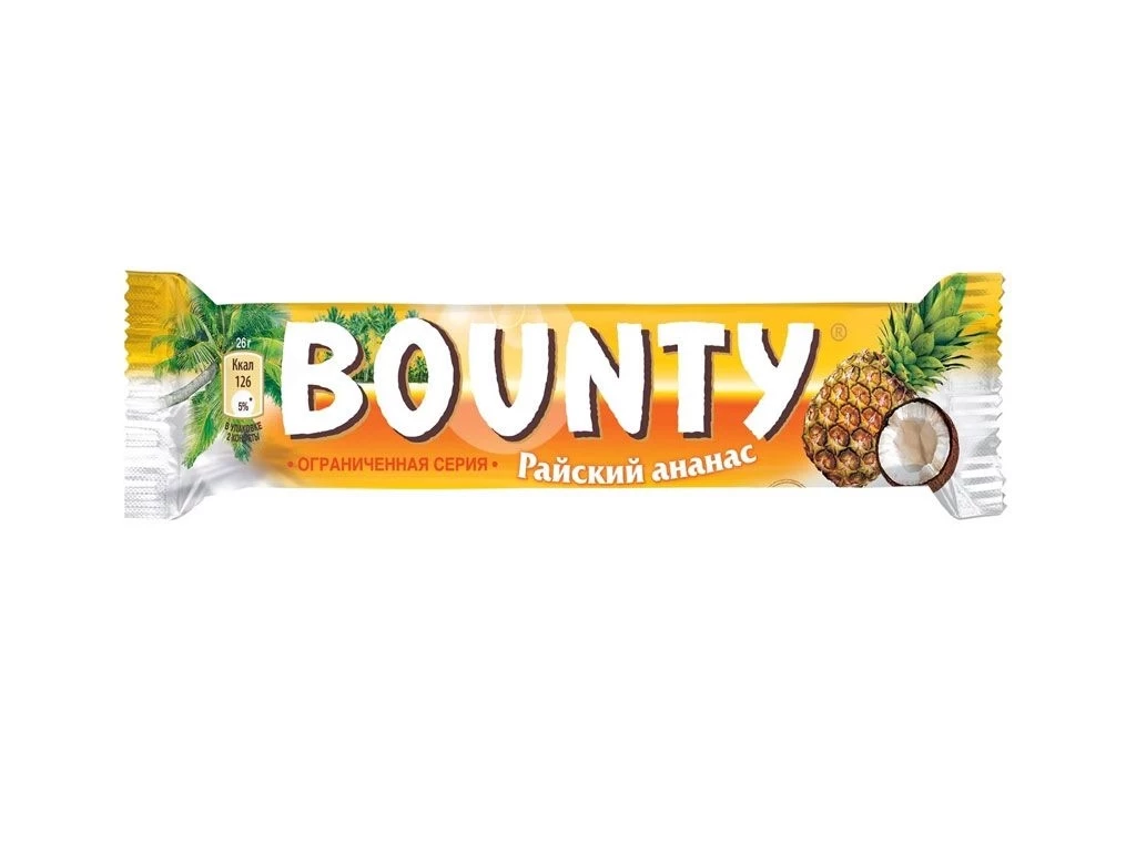 Шоколадный батончик "Bounty" Райское манго, 52г