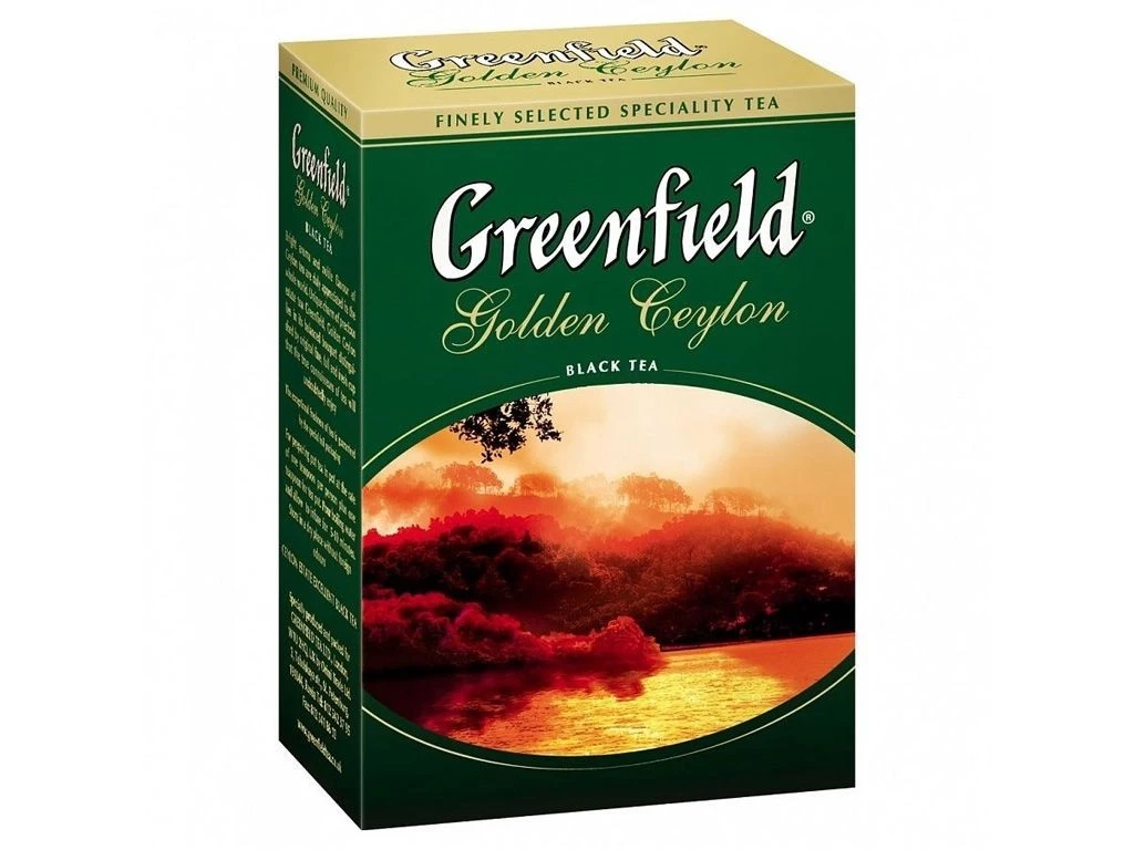 Чай Greenfield Golden Ceylon черный цейлонский, 100 гр.