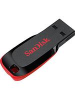 USB flash 64GB SanDisk, Cruzer Blade, [SDCZ50-064G-B35], USB 2.0, black-red