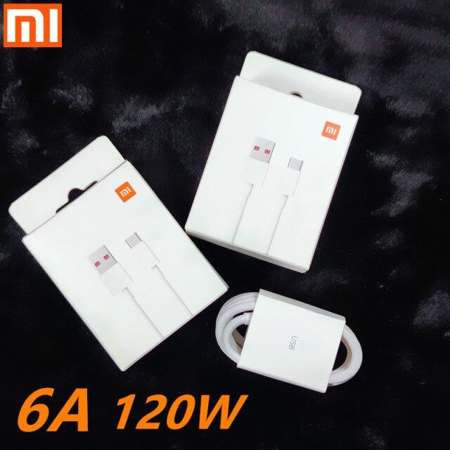 Кабель USB/Type-C Xiaomi TPE 6А- 100см Белый