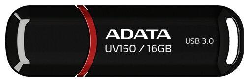 USB Flash Drive ADATA UV150 64Gb черный - фото 1 - id-p93092754