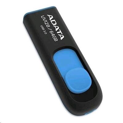 USB Flash Drive ADATA UV128 64Gb черный-синий