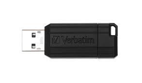 USB Flash Drive Verbatim PinStripe 16Gb черный - фото 2 - id-p93093043