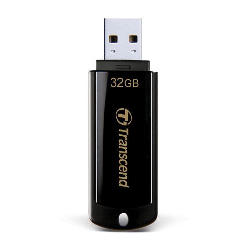 USB Flash Drive Transcend JetFlash 350 32Gb черный - фото 2 - id-p93093270