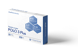 ПОЛО 3 Плюс 20 (Polo 3 Plus® ) мужское здоровье  – простата, семенники, надпочечники. Пептидный комплекс