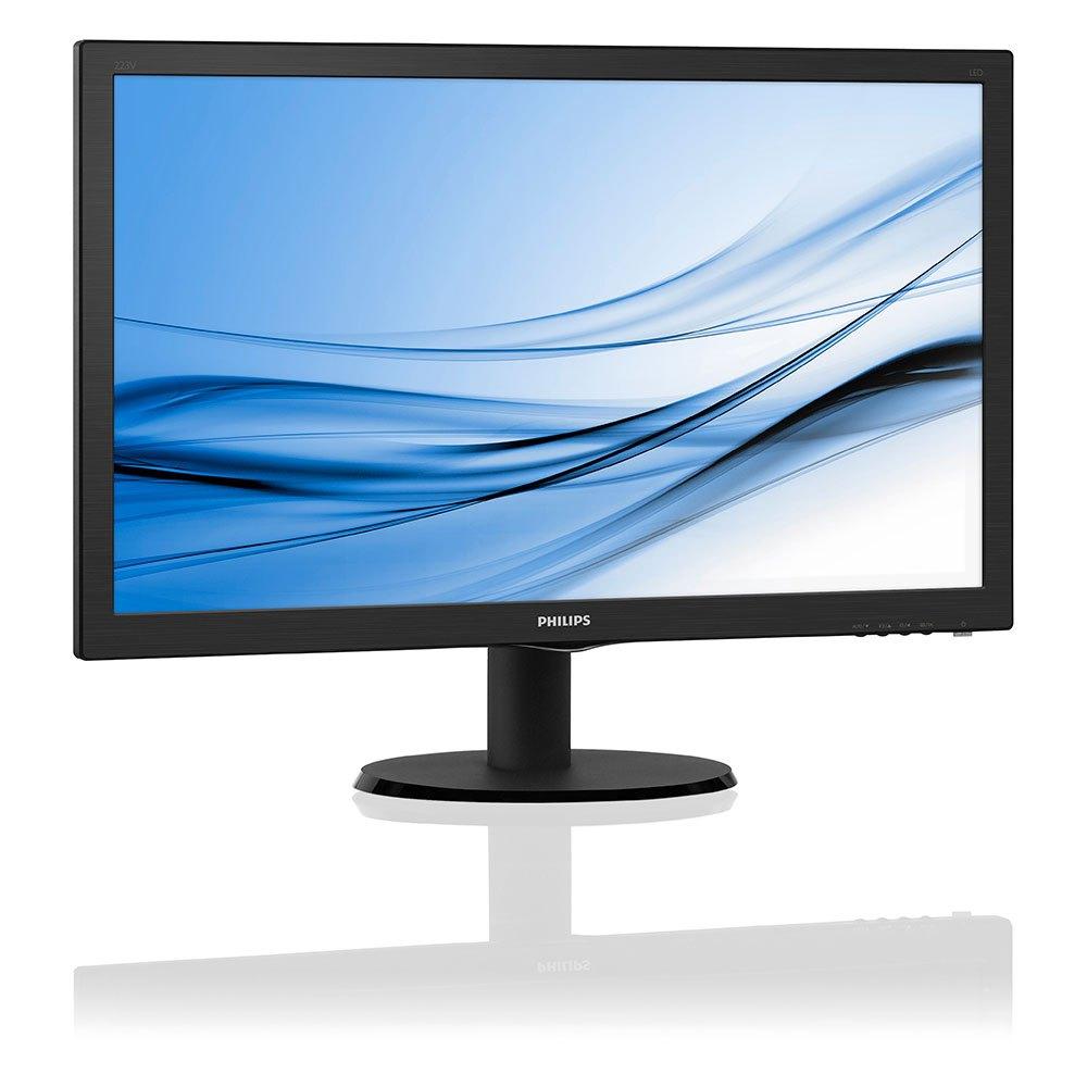 Монитор 21.5" Philips 223V5LHSB черный