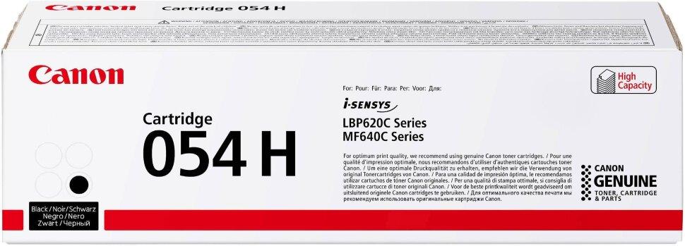 Тонер-картридж Canon 054H Black для i-SENSYS MF641Cw/MF643Cdw/MF545Cx/LBP621Cw/LBP623Cdw 3028C002