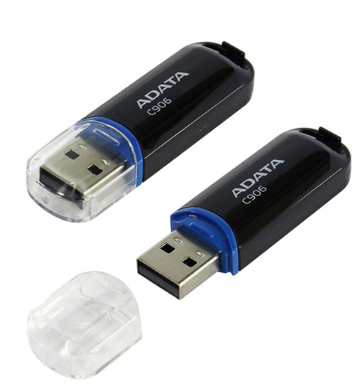 USB flash 64GB ADATA C906, AC906-64G-RBK USB 2.0, black